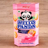 Hello Panda Biscuits with Strawberry Cream