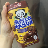 Hello Panda Double Chocolate Biscuits