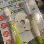 Baby Toothbrush & Tongue Cleaner Set