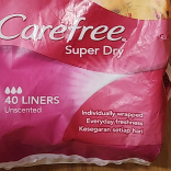 Super Dry Long Unscented Panty Liners