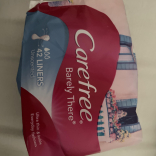 Barely There Unscented Panty Liners