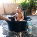 Rice Baby Bath