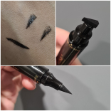 Double Head Eyeliner Stamp 2 In1 Black Waterproof Liquid Eyeliner