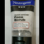 Neutrogena Men Razor Defense Face Scrub