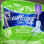 Ultra Clean Night Wing Sanitary Pads
