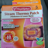 MegRhythm Steam Thermo Patch Abdomen