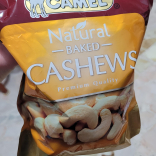 Natural Baked Cashews