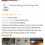 Cooking & Baking Paper