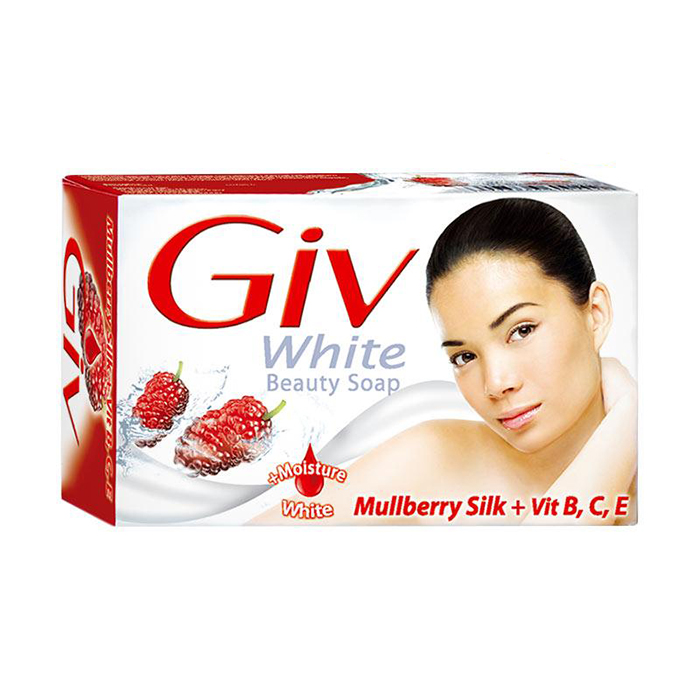 White Beauty Soap Mulberry Silk