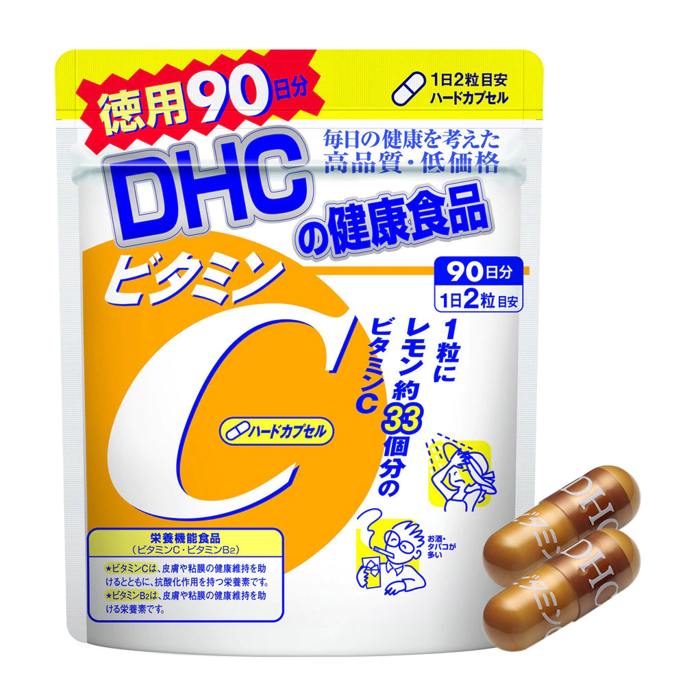 Thực Phẩm Bảo Vệ Sức Khỏe DHC Bổ Sung Vitamin C Hard Capsule Viên Nang Cứng