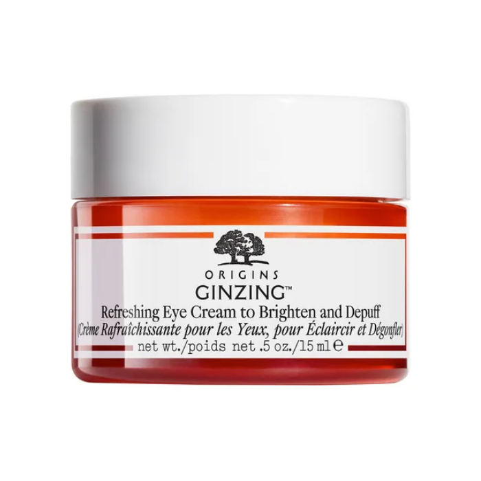 GinZing Refreshing Eye Cream to Brighten and De-puff