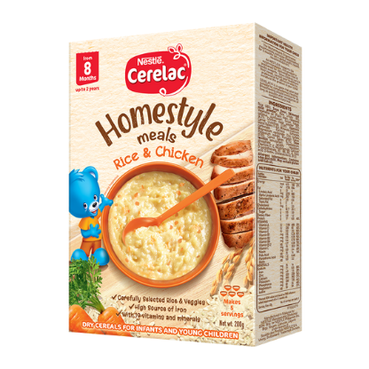 CERELAC® Homestyle Meals Rice and Chicken