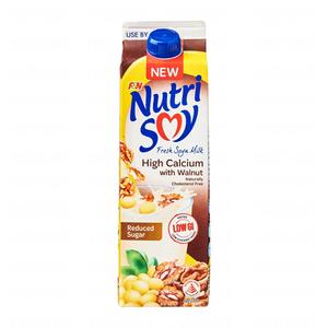 High Calcium Fresh Soya Milk With Walnuts Reduced Sugar