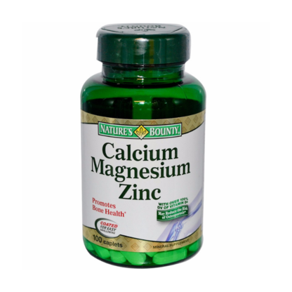 Calcium Magnesium Zinc 100 Caplets