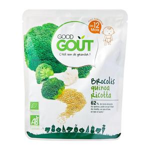 Organic Broccoli Quinoa And Ricotta Puree Pouch 