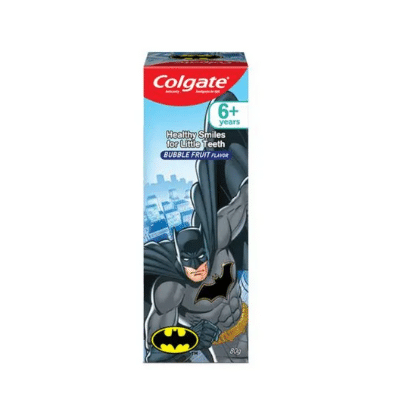 Kids Anticavity Toothpaste - 6+ Years, Bubble Fruit Flavour, Batman