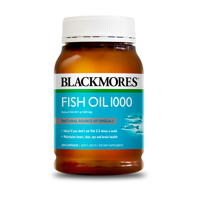 Fish Oil 1000mg Tablets