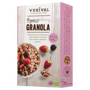 Organic Austrian Berry Crunchy Granola
