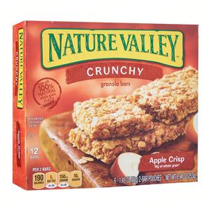 Apple Crisp Crunchy Granola Bars