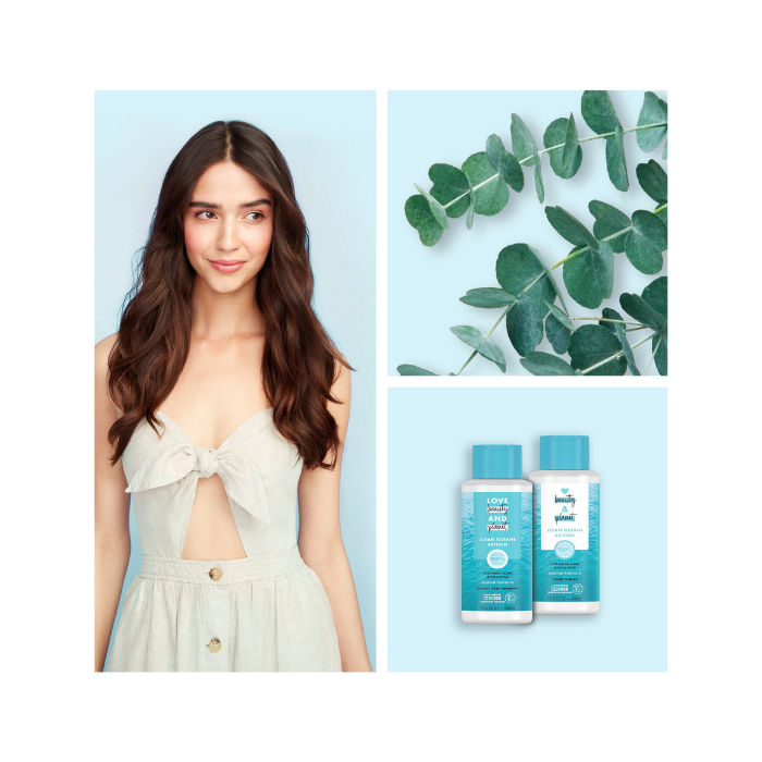 Marine Moisture Sulfate Free Shampoo and Conditioner with Blue-Green Algae and Eucalyptus