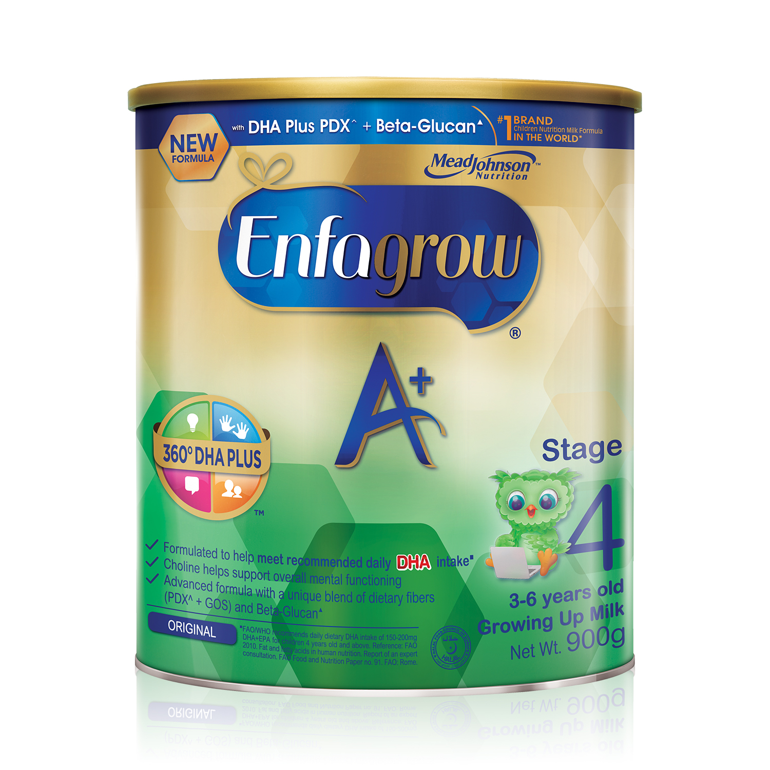 Enfagrow A+ Stage 4 Baby Formula Milk Powder 360DHA+ (3-6Y) 900g
