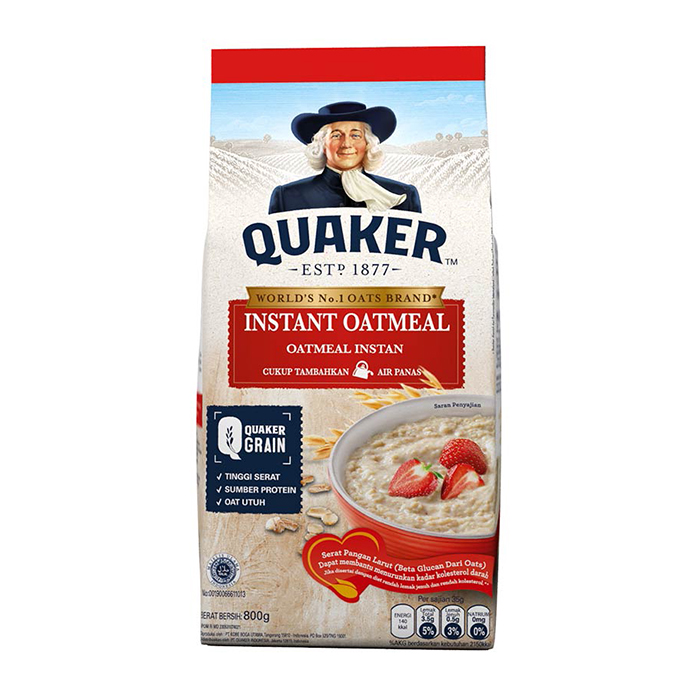 Instant Oatmeal (Reff) Merah