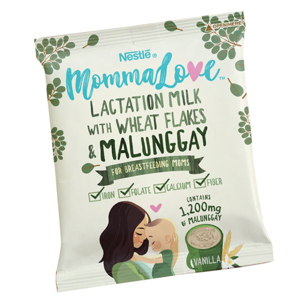 Lactation Milk with wheat flakes and Malunggay