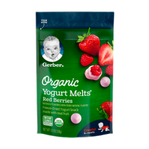 Organic Yogurt Melts (Red Berries)