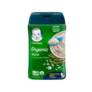 Organic Single Grain Rice Baby Cereal