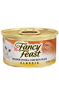 Classic Tender Liver & Chicken Feast Pate Wet Cat Food