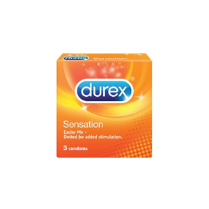 DUREX SENSATION CONDOMS 3s