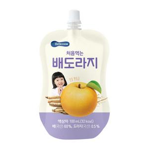 Brewed Korean Golden Pear Drink With Bellflower Root