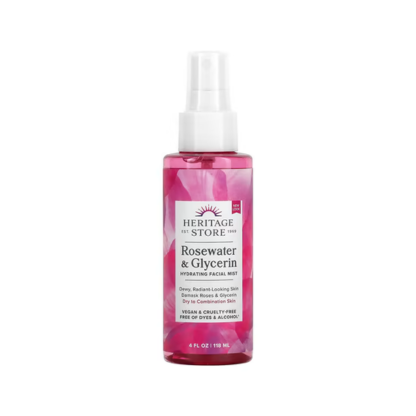 Rosewater and Glycerin Hydrating Facial Mist