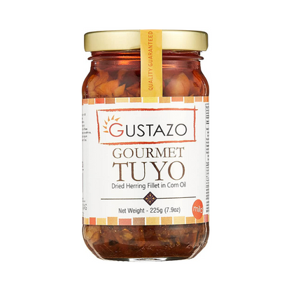 Gustazo Gourmet Tuyo Mild (Dried Herring Fillet in Corn Oil)