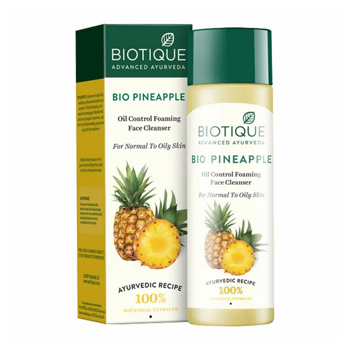 Bio Pineapple Oil Control Foaming Face Cleanser