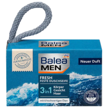 Balea Men Solid Shower Soap Fresh