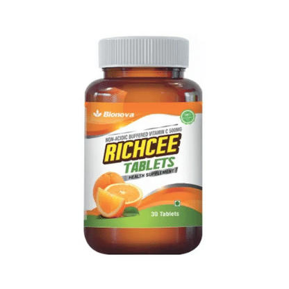 Richcee Vitamin C 500mg Tablets - Non-Acidic
