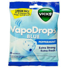 VICKS Vapodrops Blue Peppermint