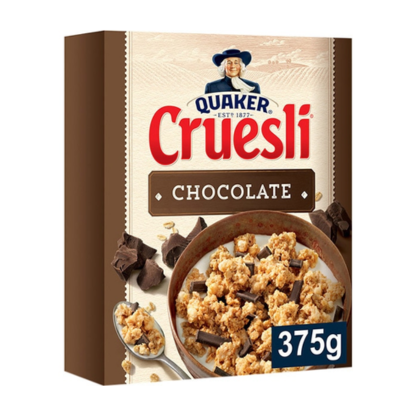Cruesli wholemeal oat flakes with chocolate