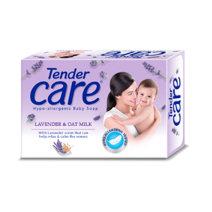 New Tender Care Lavender and Oat Milk Bar Soap