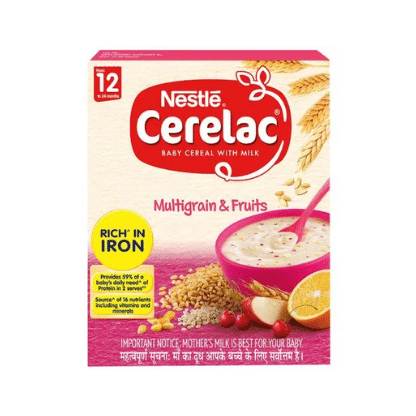 Cerelac Baby Cereal with Milk - Multigrain & Fruits, From 12-24 Months