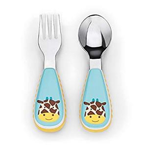 Zootensils Fork And Spoon (Giraffe)