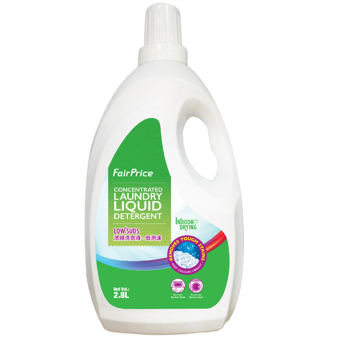 Concentrated Laundry Liquid Detergent - Low Suds