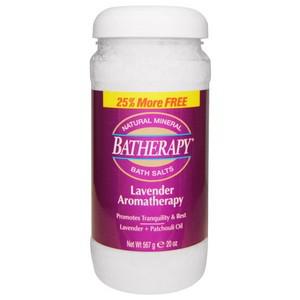 Natural Mineral Bath Salts Lavender Aromatherapy