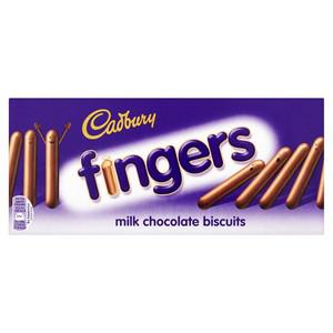 Fingers Milk Chocolate Biscuits