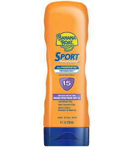 Banana Boat® Sport Performance® Lotion Sunscreens with PowerStay Technology® SPF 15