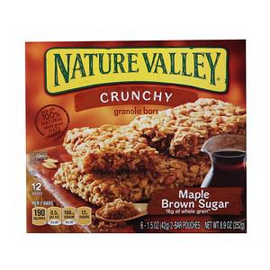 Maple Brown Sugar Crunchy Granola Bars