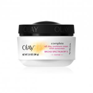 OLAY COMPLETE ALL DAY MOISTURIZER WITH SUNSCREEN BROAD SPECTRUM SPF 15—NORMAL 2OZ JAR