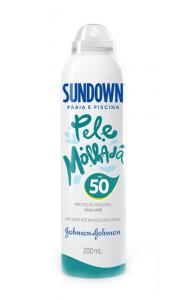  Protetor Solar SUNDOWN® Pele Molhada Spray FPS 50