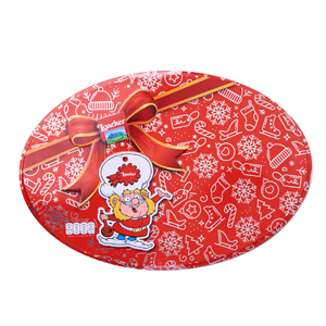 Loacker Oval Gift Tin (Minis) Wafer Cookies